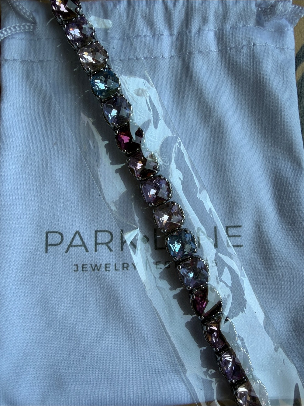 Park Lane Multicolor Crystal Tennis Bracelet